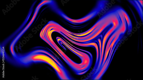 Swirling Light and Color: A mesmerizing abstract display of vibrant colors and dynamic forms, creating an immersive experience of movement and visual exploration.