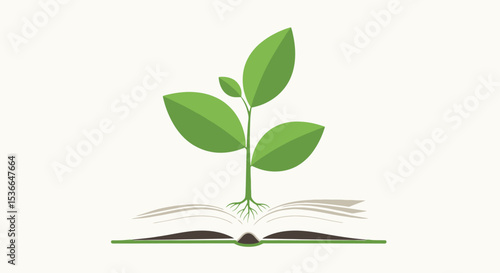 Knowledge Sprouts: Education and Growth Illustration