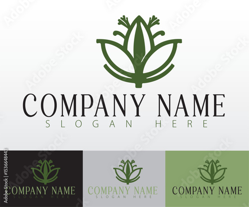 A visually appealing logo design reflecting a fresh, natural, and healthy food culture.