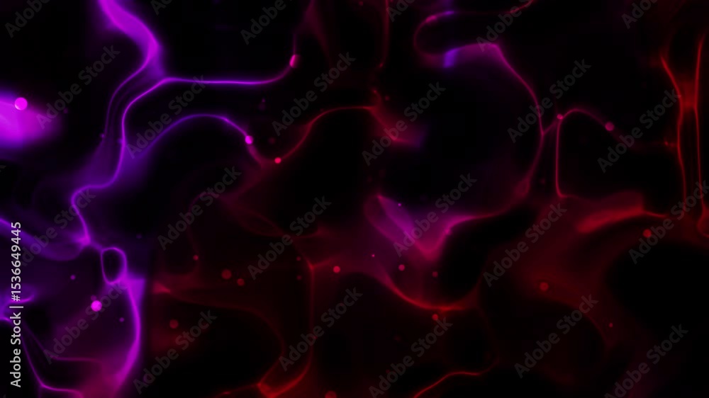 Abstract purple and red glowing waves suitable for backgrounds, banners, and digital designs, adding a vibrant touch to any project.