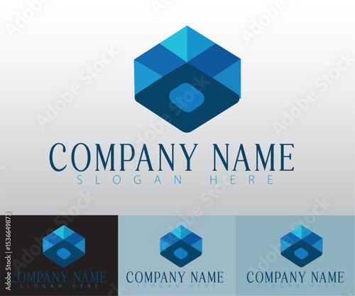 An innovative illustration concept that pairs creativity with technology, creating a standout logo for business branding.