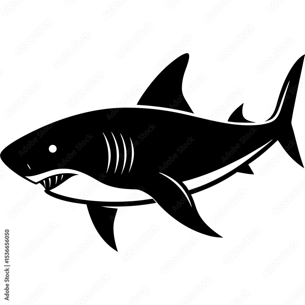 Obraz premium great white shark