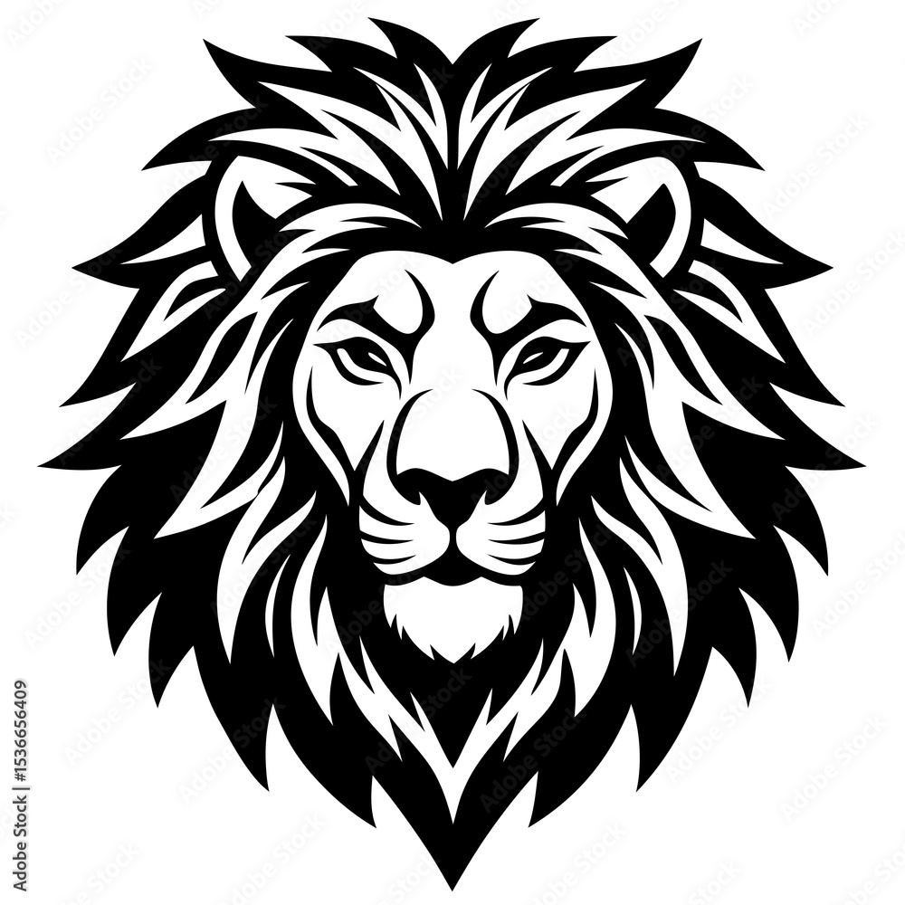 lion head vector lion head vector