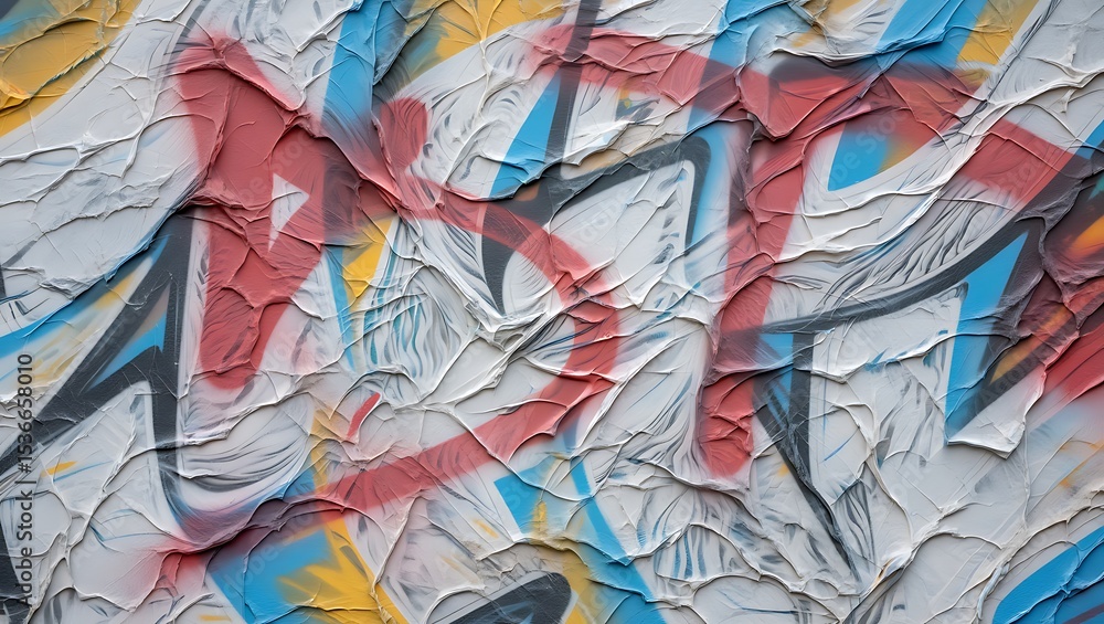 Obraz premium graffiti on the wall