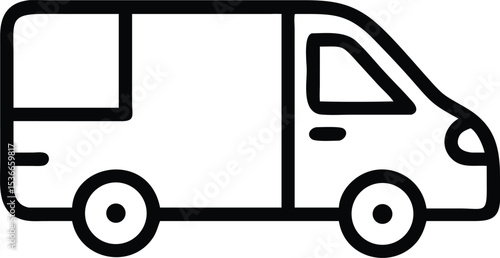 vector illustration of a truck