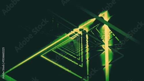 color triangle tunnels