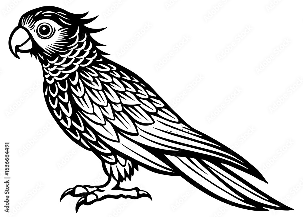 Obraz premium owl on a branch