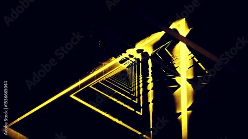 color triangle tunnels