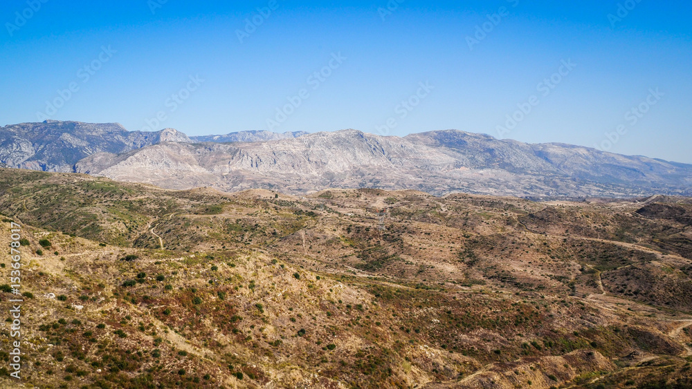 The view of Taurus Mountains in Turkey The view of Taurus Mountains in Turkey