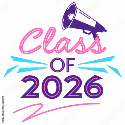 Class of 2026 graduation announcement design