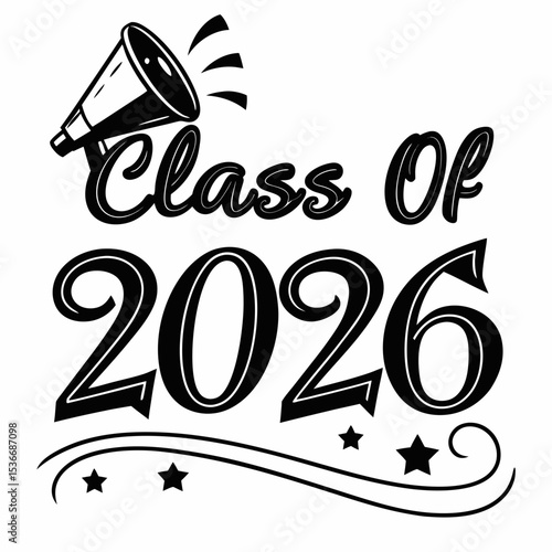Class of 2026 graduation announcement design