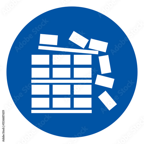 Stack Correctly Symbol Sign, Vector Illustration, Isolate On White Background Label.EPS10