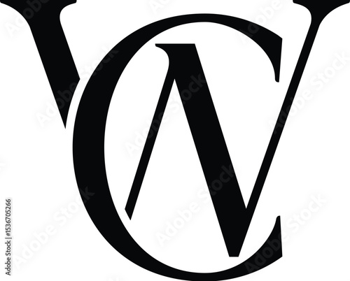 vector WC, CW logo