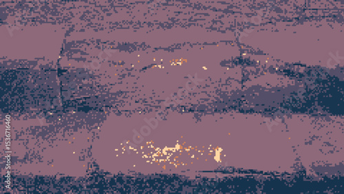 Stone stair pixel art