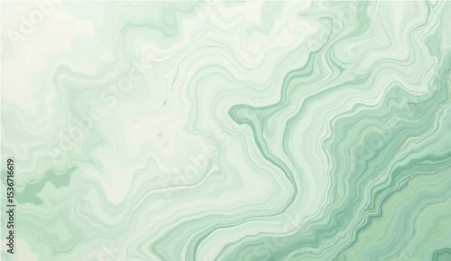 abstract green and white paper background with marbled vintage texture in elegant website or textured paper design.
