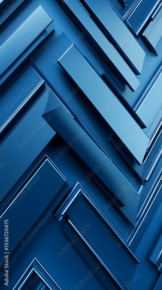 Abstract background of blue glass Abstract background of blue glass