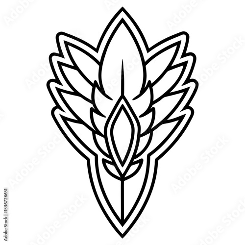 Firebird Feather Jewelry Icon 