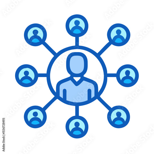 Connecting with peers through a network of collaborative teamwork and communication in a digital environment