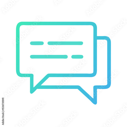 Conversation bubbles illustrating digital communication trends in modern interactions