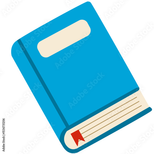 Blue book for reading and educational purposes, ideal for learning and inspiration.


