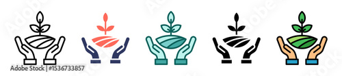 Environmental Awareness multiple icon