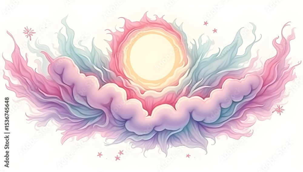 Obraz premium abstract floral background