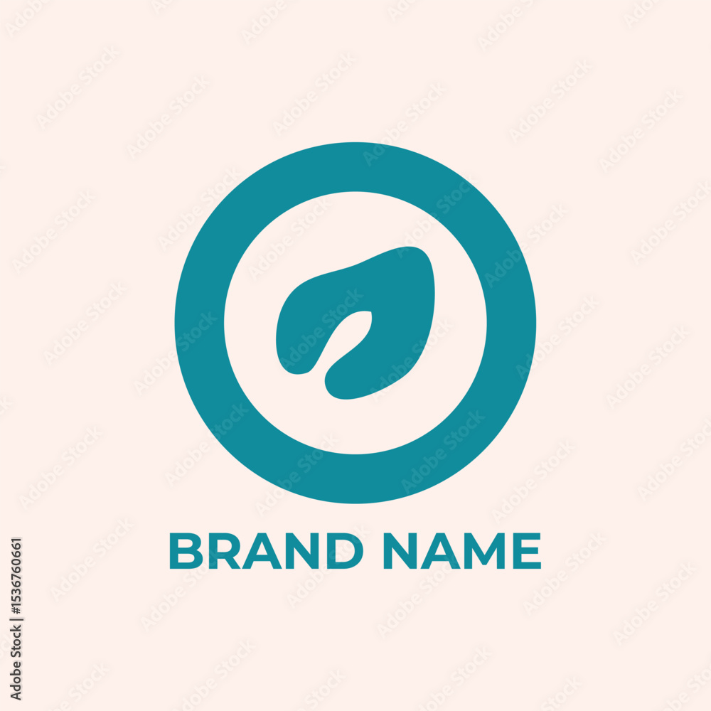 Obraz premium Elegant Logo on normal Background