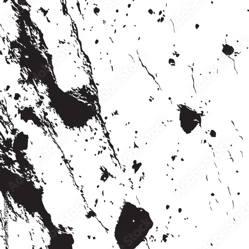 Wallpaper Mural Black and White Ink Splatter Texture Abstract Background Design Torontodigital.ca