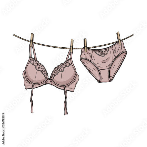 bra and panties