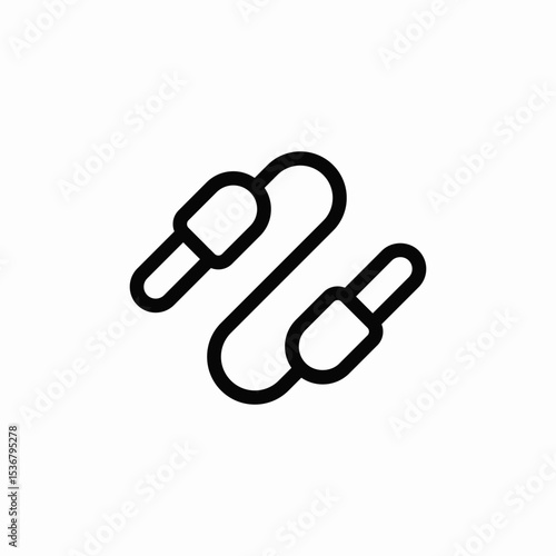 cable connect icon sign vector