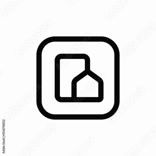 home building icon sign vector
