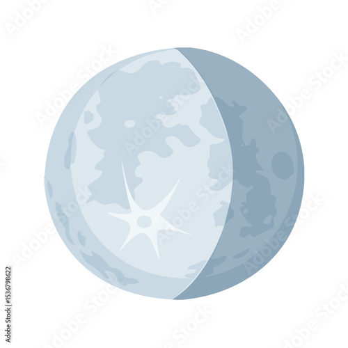 Waning Gibbous Moon Symbol