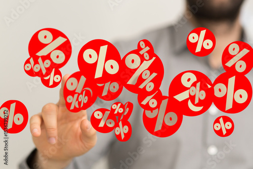 Person interacting with per...