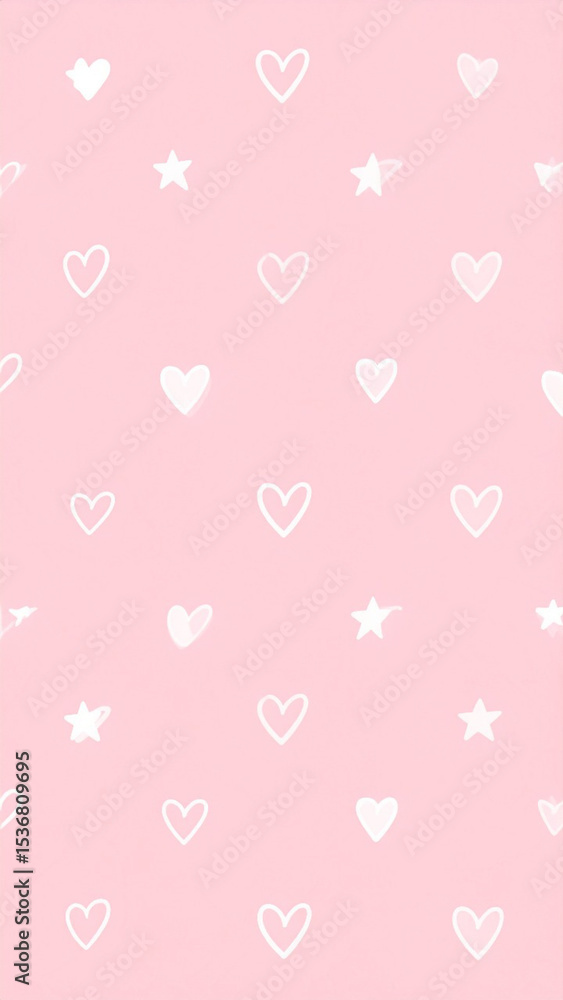 seamless pattern with hearts seamless pattern with hearts
