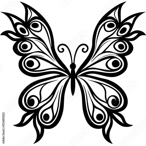 butterfly tattoo design
