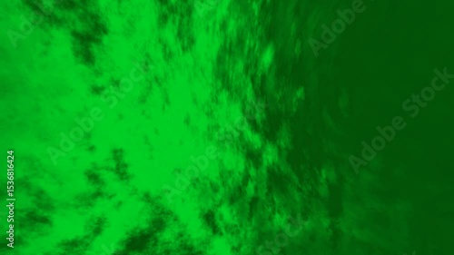Abstract textured background animation artistic effects in green