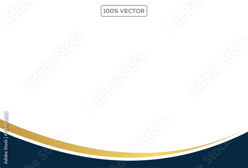 wave separator footers, modern dividers shapes vector illustration element template 03