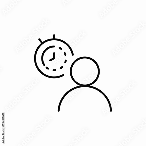 time wait icon sign vector