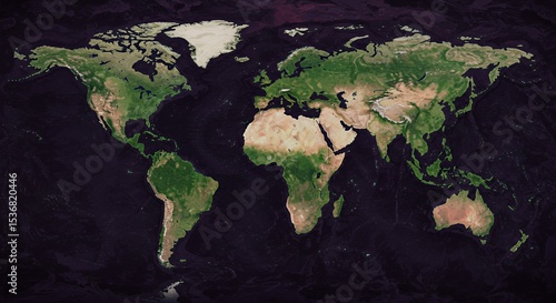 Our Planet Earth: A Stunning Satellite View