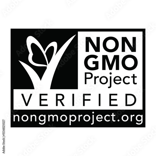 NON GMO PROJECT VERIFIED NONGMOPROJECT.ORG VECTOR