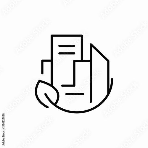 green town icon sign vector