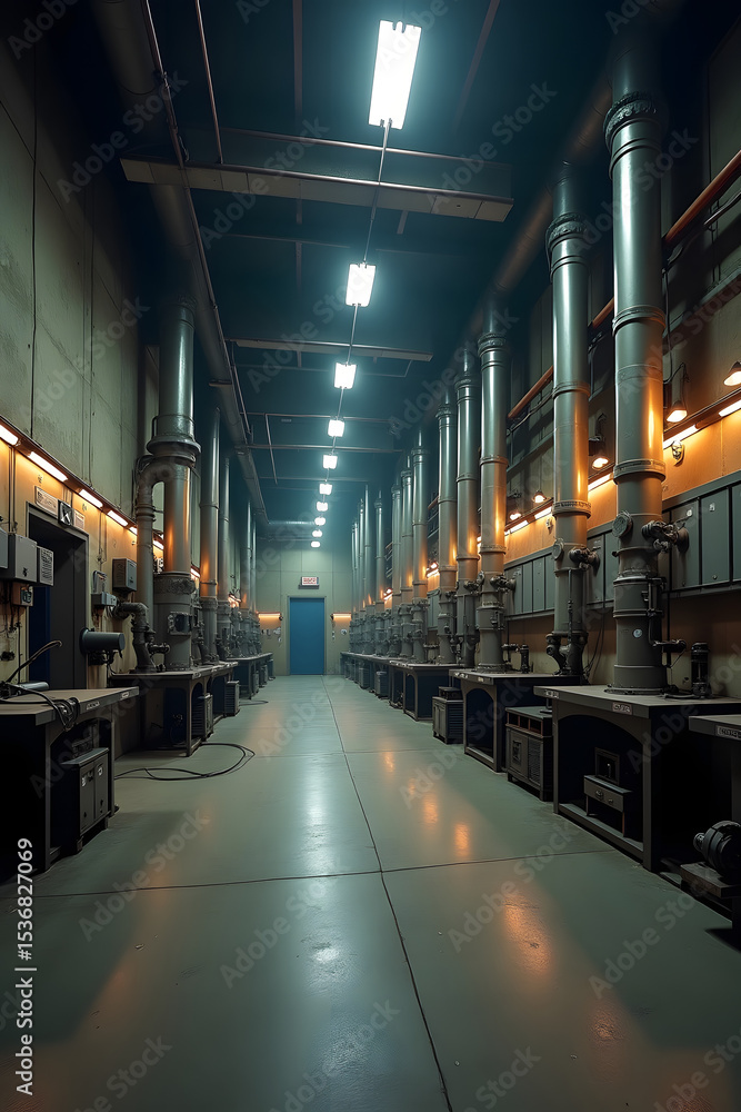 Fototapeta premium interior of a factory