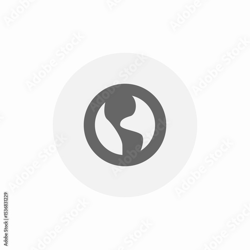 global facility icon sign vector