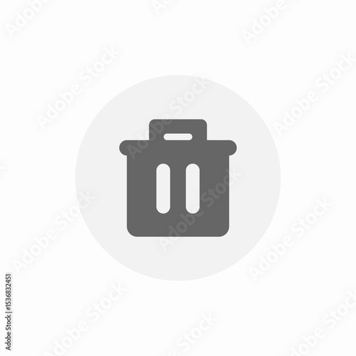 waste disposal icon sign vector