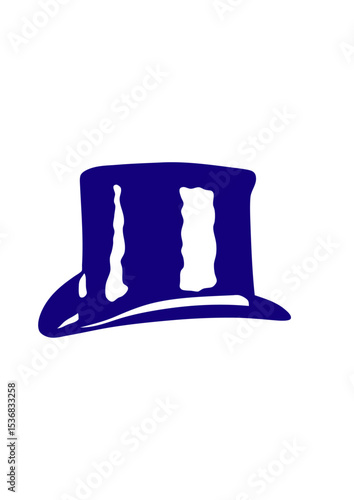 chapeau grand haut forme