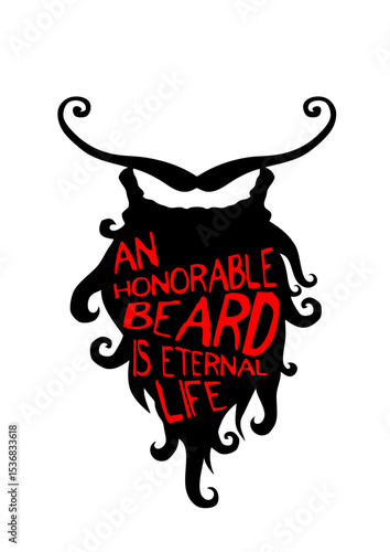 citation barbe beard eternal life humour moustache