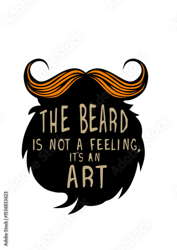 citation barbe beard feeling art humour moustache