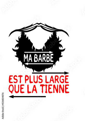 citation barbe plus large tienne moustache humour