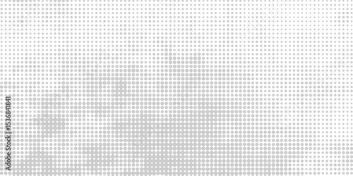 Halftone faded gradient texture. Halftone grunge squares background. White and gray sand noise wallpaper. Retro pixel vector background