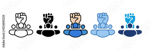 Leadership Icon Element For Design